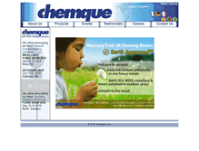 Tablet Screenshot of chemque.com